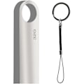 Pikkukuva 1 / 5: USB-muistitikku 32GB, Mini USB-muistitikku 32GB USB 2.0 -muistitikku Cle USB 32GB koukulla kannettavalle/PC:lle/autolle jne. Hopea
