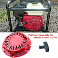 Miniatyrbild 2 av 5: Startsnöre Komplett för GX200 GX160 5.5 6.5HP Motor med Böjd Stångspärr 28400 Z4M 306ZB 27400 Z1