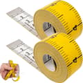 2 stycken skräddarmåttband, 2 i 1 måttbandsskala 150 cm