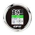 Miniatyrbilde 2 av 5: 85mm Smart GPS Speedometer Vanntett TFT Skjerm Digital Turteller Odometer med GPS Antenne for C