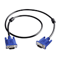 Miniatyrbild 1 av 5: VGA till VGA Monitor Kabel HD15 Hane till Hane för TV Dator Projektor 0,9 Meter