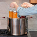 Miniatyrbilde 2 av 5: Dampstativ med varmebestandig silikonhåndtak, kompatibelt med 6-quart og 8-quart Instant Pot-tilbehør, og dampkoker i rustfritt stål
