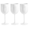 Eleganta och okrossbara vinglas, plastvinglas, mycket splittringsäkra vinglas A TY