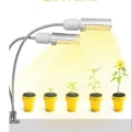 Miniatyrbild 3 av 4: Växtlampa, LED Växtlampa för Växtodling Perfekt för Inomhusväxter 2 Huvuden