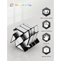 Pikkukuva 4 / 5: Speed Cube -setti, 2 kpl, kultainen peili S -kuutio, hopeinen Windmirror-kuutio, epäsäännöllinen Speedcubing 3x3x3 Twisty Box -pulma