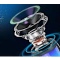 Miniatyrbild 3 av 5: (Pulse4 Vit)Pulse 5 Pulse 4 Vattentät Portabel Bluetooth-högtalare Med Ljusshow_FC10