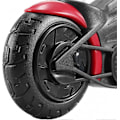 Miniatyrbild 5 av 5: Motorcykel Pizzaskärare, Rostfritt Stål Non-Stick Dubbla Blad, Unik Design Ger Matlagningen Roligare, Perfekt För Motorc