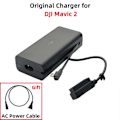 Miniatyrbillede 1 af 5: Batterioplader med vekselstrømskabel til DJI Mavic 2 Pro / Zoom Drone 60W Udgangseffekt Tilbehør Tilbehør 99% NY