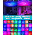 Miniatyrbillede 3 af 5: Stjerneprojektor med fjernbetjening, Nordlys Aurora projektorlampe