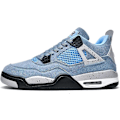 Miniatyrbillede 2 af 2: (A4blue 8.5 UK) Bebetter Herre Air 4 Retro Klassiske Skatesko - Sorte Fitness Træningssko til Basketball Casual Sneakers 8.5 UK