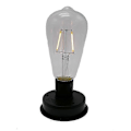 Miniatyrbilde 5 av 5: 1 stk. Solar LED Wolfram Filament Pære 2800K Automatiske Lyssensorer Gjerde Nattlys for Hagelampe (8.5cm)