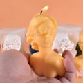 Miniatyrbillede 5 af 5: Silikoneform til kvinde, 3D med lukket silikone lysform, lysform, gør-det-selv silikone, duftlys fremstilling, kropslys, silikoneforme