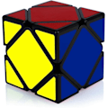 Pikkukuva 1 / 5: Speed Skewb -nopea ja sulava Speed Cube -taikakuutio, pulmapeli, vääntökuutio, lahja lapsille ja aikuisille, musta