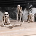 Miniatyrbillede 3 af 5: 3 Sæt Realistiske Statuer til Boligindretning 5,8L x 10,2B x 10,9H cm