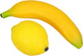 Percussion Shaker Musikinstrument för Barn Tecknad Look Bananform Gul 2st