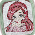 Miniatyrbild 4 av 5: 5-pack rektangulära fyrkantiga broderiramar för korsstygn, praktiskt syverktyg (flerfärgad)