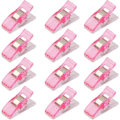 Miniatyrbild 1 av 5: Rosa clips, en storlek, 50 stycken