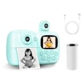 Miniatyrbillede 1 af 5: Bærbar printer, Mini lomme trådløs Bluetooth termisk printer med 6 ruller printerpapir til Android iOS smartphone, BT blækfri printgave til