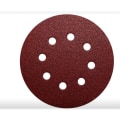Miniatyrbild 2 av 3: Sanding discs 125 mm grit 80 8 self-locking holes Lot 50 pieces
