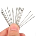 Miniatyrbild 2 av 5: Smyckesborr (2-2,1 mm) - 20 st/förpackning 1 mm diamantbelagda slipborrar, solid borr nål, agatborr för agatsmycken