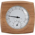 Miniatyrbild 1 av 5: Termometer/Hygrometer, inomhus Trä 2-i-1 för Bastu Bastu Termo-hygrometer Termometer Hygrometer Hamamtillbehör för Basturum