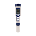 Miniatyrbilde 1 av 5: 5 i 1 TDS/EC/PH/Salinitet/Temperaturmåler Digital Vannkvalitetsmonitor Tester for Bassenger, Drikkevann