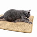 Miniatyrbild 2 av 5: Klösmatta för katter, Sisal Klösmatta för katter, Klösbräda, Halkfri Klövårdleksak för katter, Skydda Möbler och Soffor 4060cm slumpmässig färg