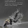 Miniatyrbild 3 av 5: 2st Bluetooth Intercom Motorcykel Fullhjälm Bluetooth Headset för 2 Förare Intercomunicador Trådlös