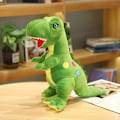 Miniatyrbilde 2 av 5: 2 stk. Tyrannosaurus Rex stor plysj dinosaurdukke med prikker barneleker 35CM