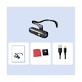 Miniatyrbillede 3 af 5: Bærbar 4K 30FPS Hovedmonteret Kamera WiFi Videokamera Camcorder Webcam Bredvinkelobjektiv Batteri AP