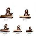 Miniatyrbild 2 av 5: 4-pack Metall Gemklämmor, Multifunktionella Pappersklämmor för Kontor och Hem