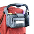 Miniatyrbillede 4 af 5: Baby Klapvogn Taske Bæretaske Bærbar Messenger Taske Universal Barnevogn Organizer Opbevaring Håndtaske