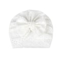 Miniatyrbillede 1 af 5: Åndbare Bløde Store Sløjfehatte Beanies Hovedbeklædning til Spædbørn, Småbørn og Børn
