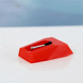 Miniatyrbillede 4 af 5: 4-pak Ruby pladespillernål, pladespiller stylus erstatning, grammofon vinyl pladespiller stylus