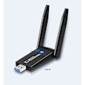 Miniatyrbild 4 av 5: Kraftfull Dual Band USB 3.0 WiFi-dongel, 2,4G / 5,8GHz, WiFi-adapter för PC/Laptop/Tablet, Kompatibel med Windows 11/10/8/7/Vista/XP, Mac OS X