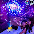 Miniatyrbilde 3 av 5: LED Nattlys Projektor 6 Filmer Nattlys Måne Soverom Hjem Vanlig