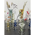 Miniatyrbillede 2 af 5: Dobbeltvægget Glas Boblevase - Hydroponisk Blomsterdisplay til Hjemmet/Events