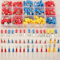 Miniatyrbilde 2 av 5: Elektriske krympekontakter, 15 typer elektriske bilkontakter, hann- og hunnkontakter, flat elektrisk kontaktutvalg 2,8 mm 4,8