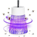 Miniatyrbild 1 av 5: Myggzapper Uppgraderad, 360 Elektronisk Flugzapper Inomhus Ultra-Snabb Elektrisk Insektsdödare, Myggdödare USB LED-Lampa Myggdödande