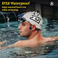Pikkukuva 3 / 5: Luujohdekuulokkeet - IPX8 vedenpitävät uintikuulokkeet sisäänrakennetulla MP3-soittimella, 32 Gt muistia, Bluetooth 5.3 O