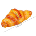 Pikkukuva 2 / 3: Ainutlaatuinen käsintehty croissant-jäljitelmälamppu kodin yölamppukoristeeksi, 100% uusi