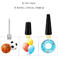 Miniatyrbilde 3 av 5: Sykkelpumpeadapter Sykkelventiladapter (DV/AV/SV) Sykkelpumpeadapter Kompressor Ballpumpe Nåladapter Sykkelpumpe Fotpumpe Luftpumpe