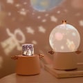 Miniatyrbillede 3 af 5: Projektor LED Multifunktionel Roterende Musik Natlampe Fødselsdagsgaver til Børn