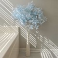 Miniatyrbild 5 av 5: Vit Modern Minimalistisk Hög Tunn Keramisk Vas för Vardagsrum 51 cm Hög