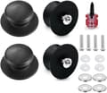 4-delars set med grytlockshandtag, grythandtag, lockknoppar, universella lockknoppar