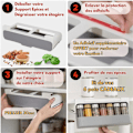 Miniatyrbild 3 av 5: Kryddförvaring för kök + 6 Gratis Kryddburkar *Praktisk och Elegant* Bättre än en kökslådsorganisatör, välj detta kryddställ. Unik design