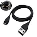 Miniatyrbilde 1 av 5: For Garmin Fenix 5/5s/5x/plus/6/6s/6x/pro Smartklokke Lader, Erstatning Usb Data Synkroniserings Ladekabel Ledning s202412245808