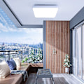 Miniatyrbilde 4 av 5: LED taklampe 30W vanntett IP56 2400LM kald hvit 6500K Enkel å installere taklampe for utendørs bruk