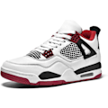Miniatyrbilde 1 av 5: (A4red White 6 UK) Bebetter Herre Air 4 Retro Klassiske Skatesko - Svarte Fitness Treningssko for Basketball Casual Sneakers 6 UK