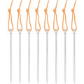 Miniatyrbilde 2 av 5: Teltplugger med krok, lange teltplugger i legering, vindtette for camping